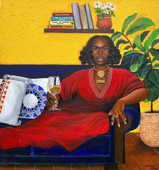 Achien Owira - Ancestral Luxury (Framed)