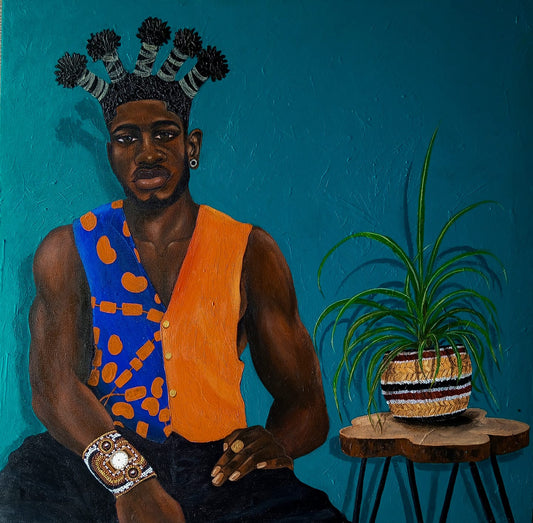 Achieng Owira - The Breadwinner (Framed)